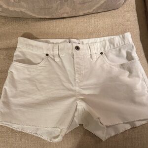 Carve Designs White Corduroy Shorts